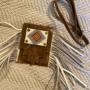 Pure Dixie Aztec Mini with Ivory Tassels